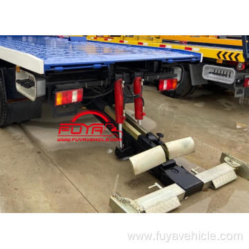 flat bed and integrated wrecker towing truck kit